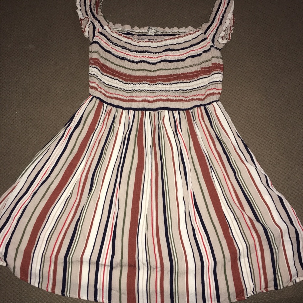 Striped Babydoll Dress